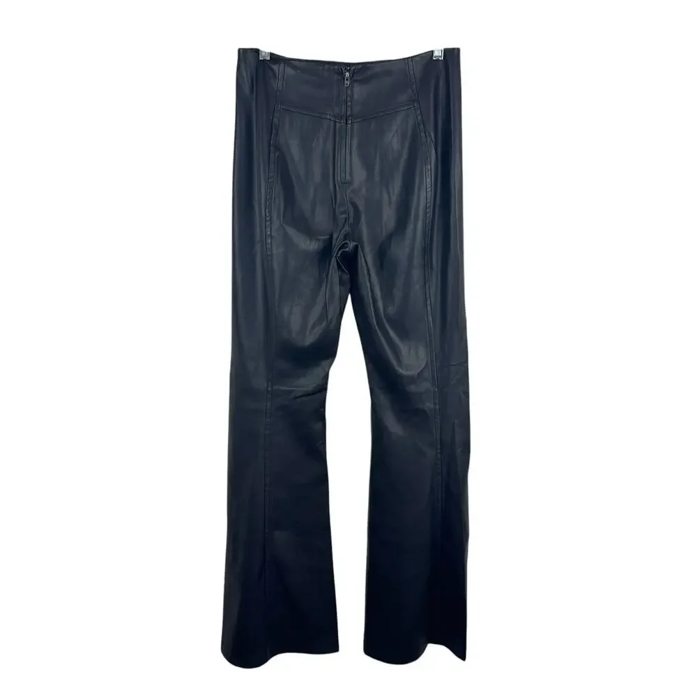 Free People Real Deal Faux Leather Pants
